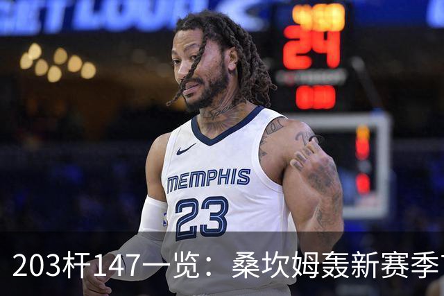 203杆147一览：桑坎姆轰新赛季首杆 有望分巨奖